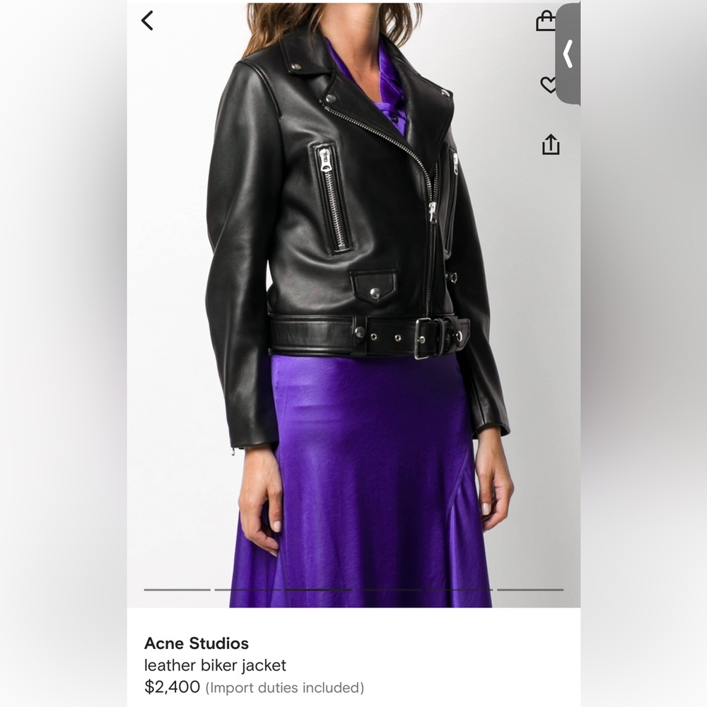 Biker jacket - Picture 2 of 10